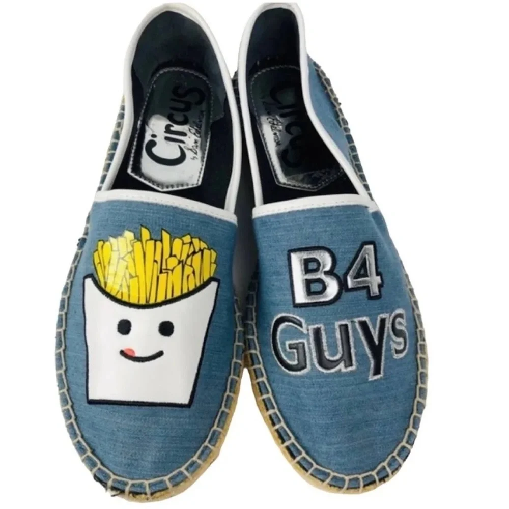 SAM Edelman Fries before guys flats espadrilles size 8.5 M